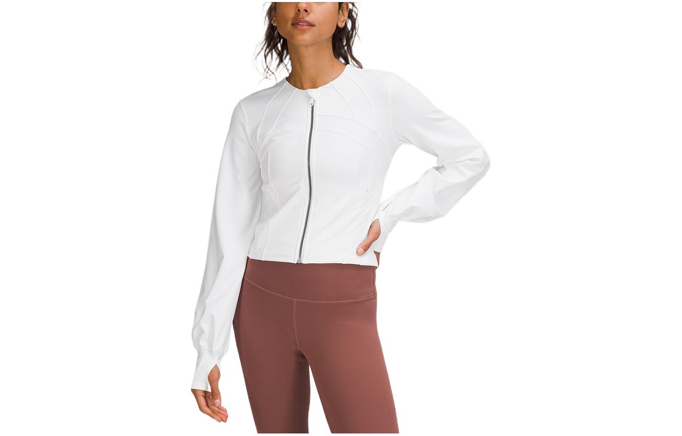Lululemon Define Cropped Coat Women’s White