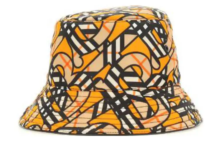 Burberry Polyamide Bucket Hats Men's Yellow/Black