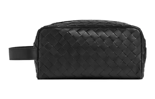 Bottega Veneta Woven Zipped Makeup Bag