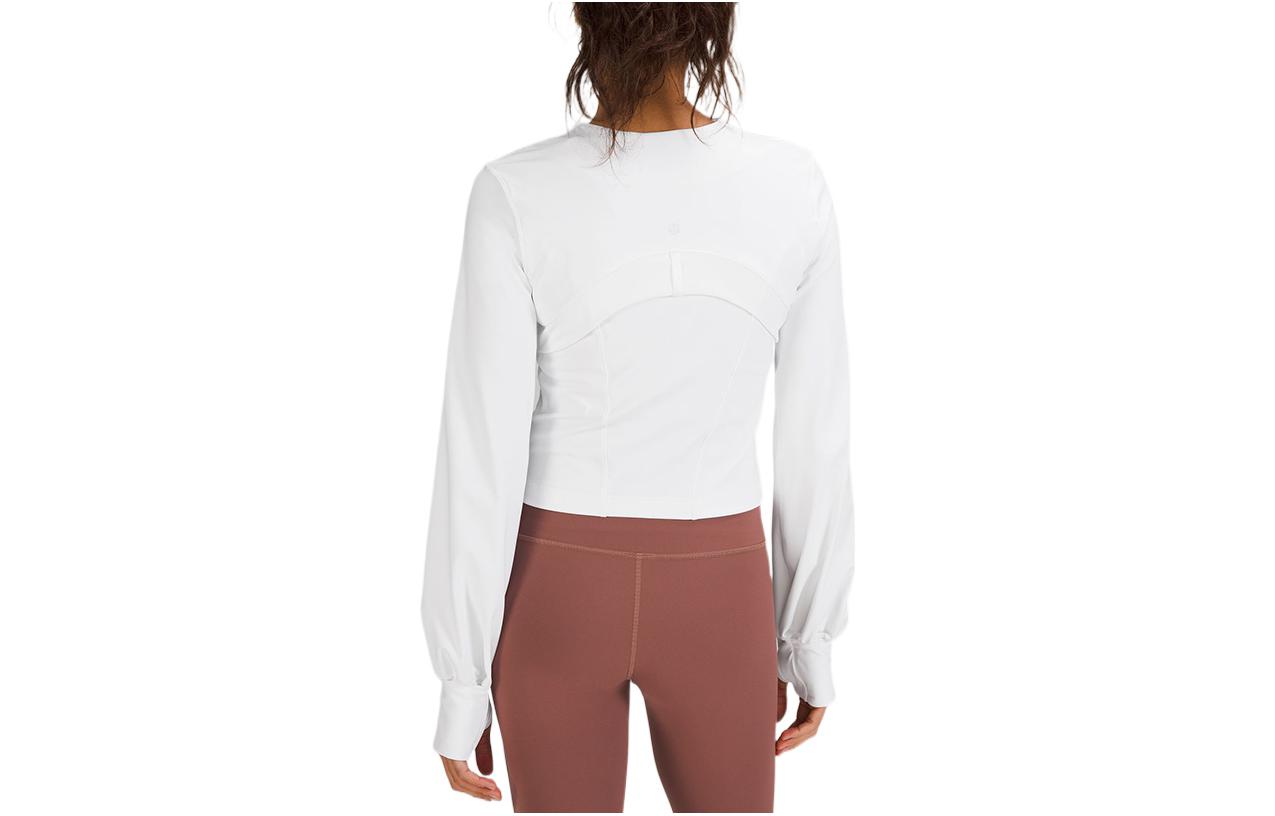 Lululemon Define Cropped Coat Women’s White