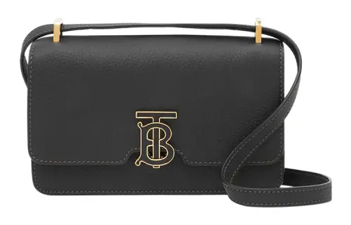 Burberry Calfskin Shoulder Bag, Crossbody Bag Mini Women's Black