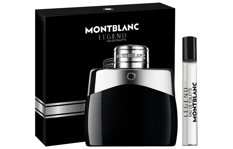 MONTBLANC Wooden perfume, set, woody notes, 50 ml, 7.5 ml