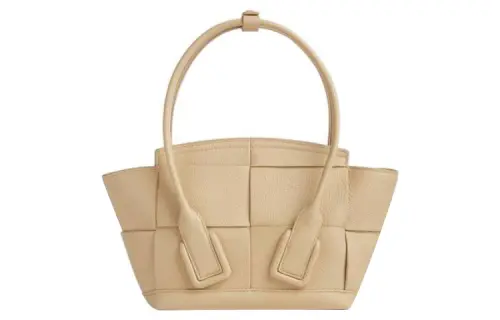 Bottega Veneta ARCO Calfskin Tote Bag, Shopping Bag, Shoulder Bag, Crossbody Bag, Handbag Mini Women's Oat