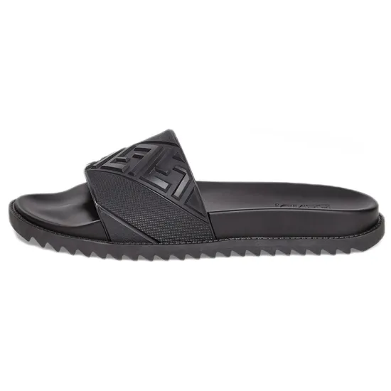 FENDI Rubber Slides Black