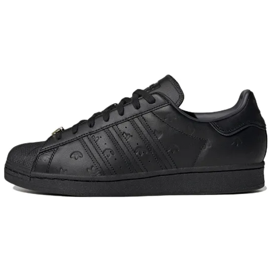 Adidas Originals Superstar Series Skateboard Shoes Men Low-top Black