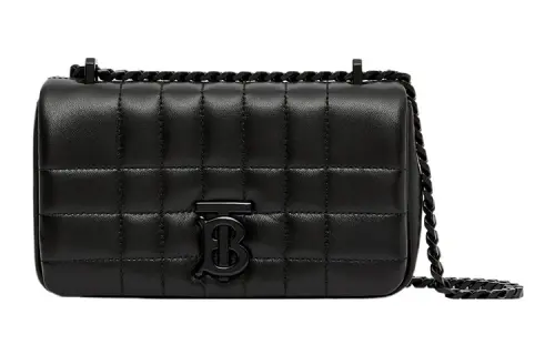 Burberry Lola Bag Lambskin Camera Bag, Crossbody Bag, Shoulder Bag Women's Black