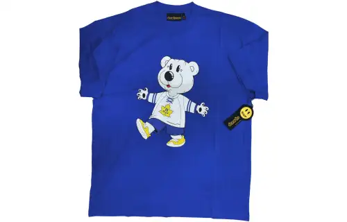 Drew house T Shirts Unisex Blue Crew Neck Moderate Straight Fit
