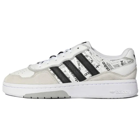 Adidas Courtic 'Allover Print - White Black'