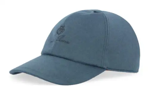 Loro Piana Baseball Caps Men's Blue
