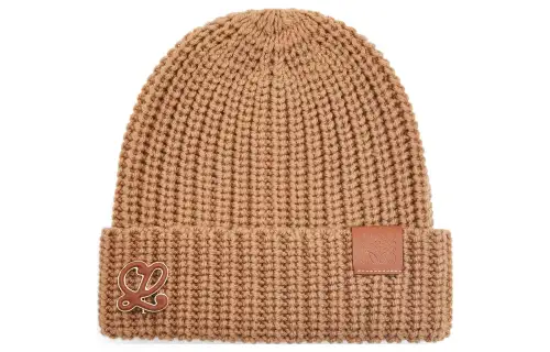 LOEWE Beanies Men's Camel