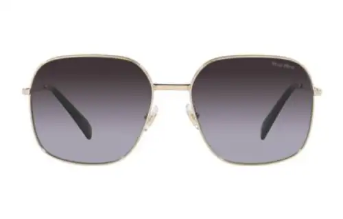 MIU MIU Sunglasses Women's Gold
