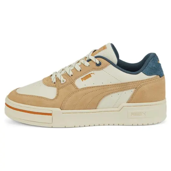 PUMA Ca Pro Skateboarding Shoes Unisex Low-top Beige/Brown