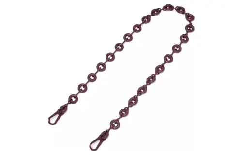 LOEWE Brass Bag Straps Women's Burgundy