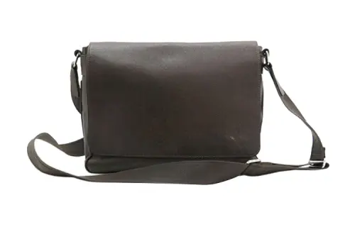 LOUIS VUITTON Roman Cow Leather Messenger Bag, Shoulder Bag, Crossbody Bag Medium Men's Brown