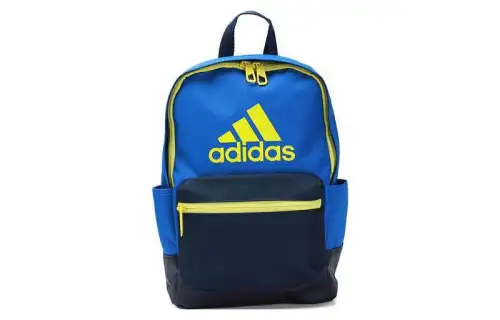 Adidas Polyester Backpack Regular Unisex Blue