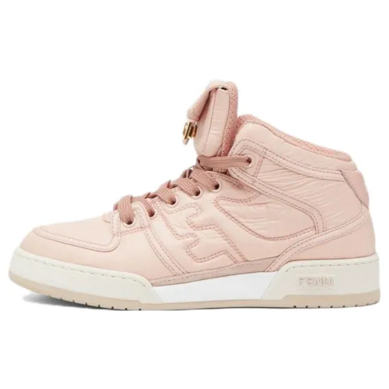 FENDI FF-embossed High-top Sneakers