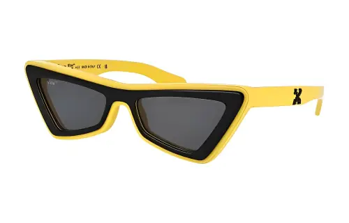 OFF-WHITE geometric-frame sunglasses