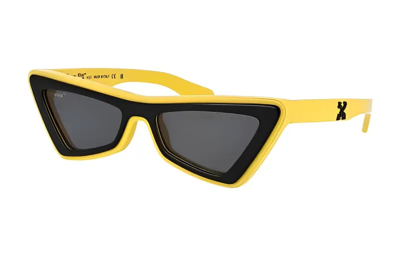 OFF-WHITE geometric-frame sunglasses