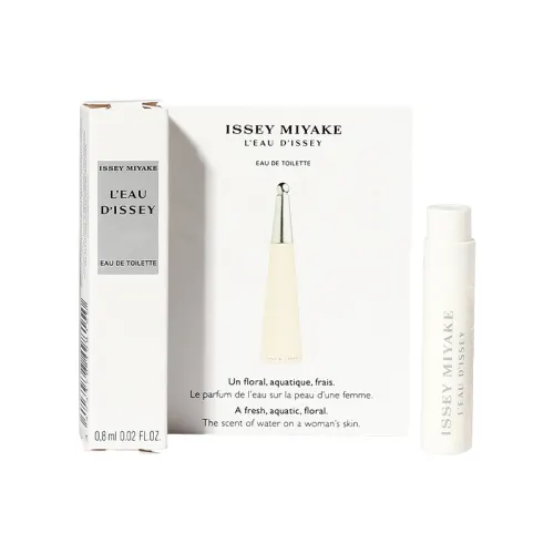 ISSEY MIYAKE Perfume sample, trial pack with a light fragrance, 0.6 ml, 0.8 ml