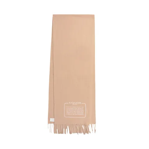 COACH Knit Scarves Unisex