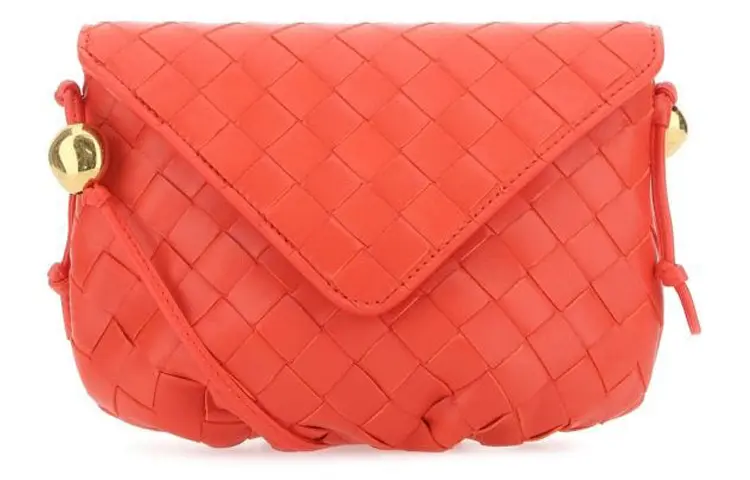 Bottega Veneta Mini Intrecciato Strapped Pouch Bag