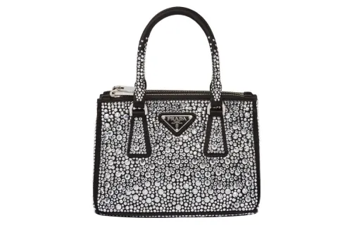 PRADA Galleria Killer Bag Satin Tote Bag, Shopping Bag, Shoulder Bag, Crossbody Bag, Handbag Mini Women's