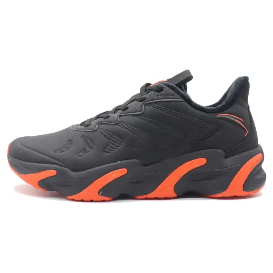 ANTA Running Collection Running Shoes Men Low-Top Black Orange