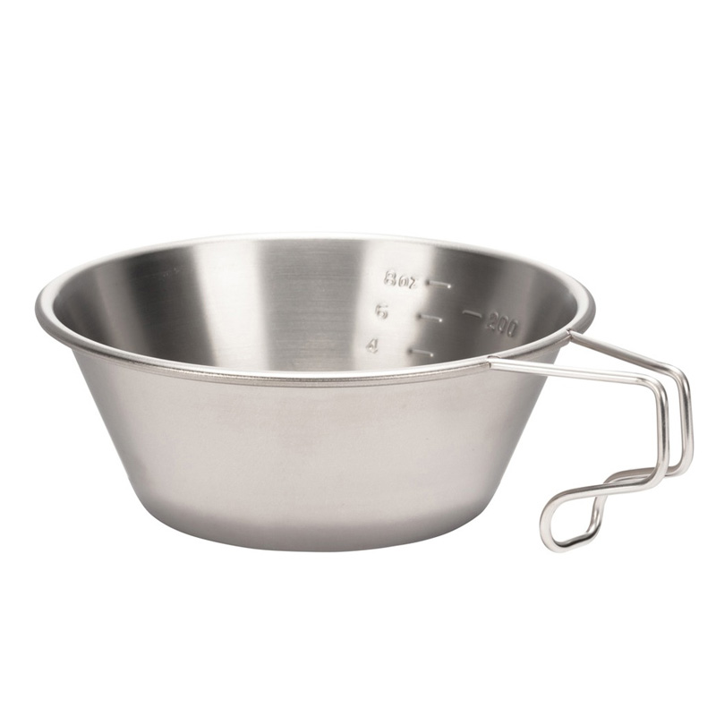 Snow Peak Tableware Snow Peak Snow Khaki Bowl 1 2 Persons Titanium Steel 310ml