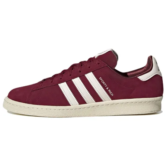 Adidas Campus 80s Sporty & Rich Merlot Cream