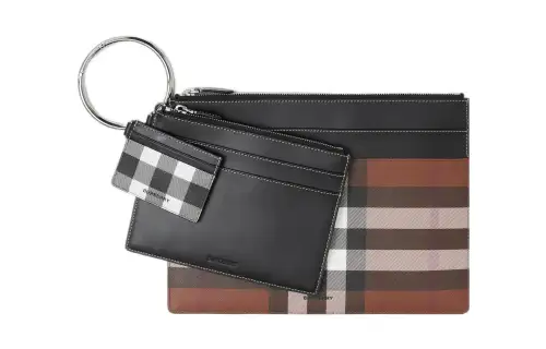 Burberry Vintage Check Cardholder Wallet