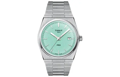 TISSOT PRX Quartz Movement Men's Watches Watch 40mm Green Dial Stainless Steel Case