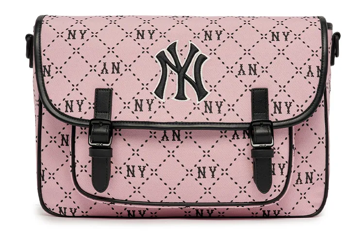 MLB Polyester With Artificial Leather With Nylon Backpack, Shoulder Bag, Crossbody Bag Regular Women's Pink
