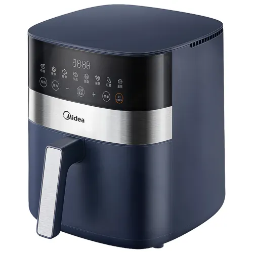 Midea Air Fryer, Scheduled Non-stick Roast Whole Chicken, Touch Control, Increased Capacity, Home Electronics Touch Screen, Multi-Function, Scheduled French Fries Maker KZC6301