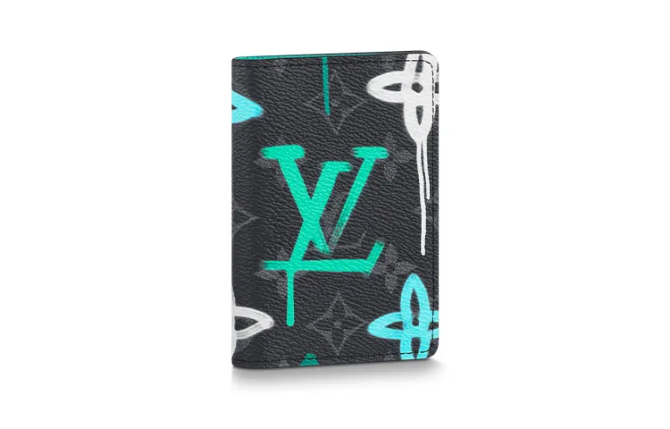 LOUIS VUITTON Pocket Organizer Lv Graffiti Multicolor