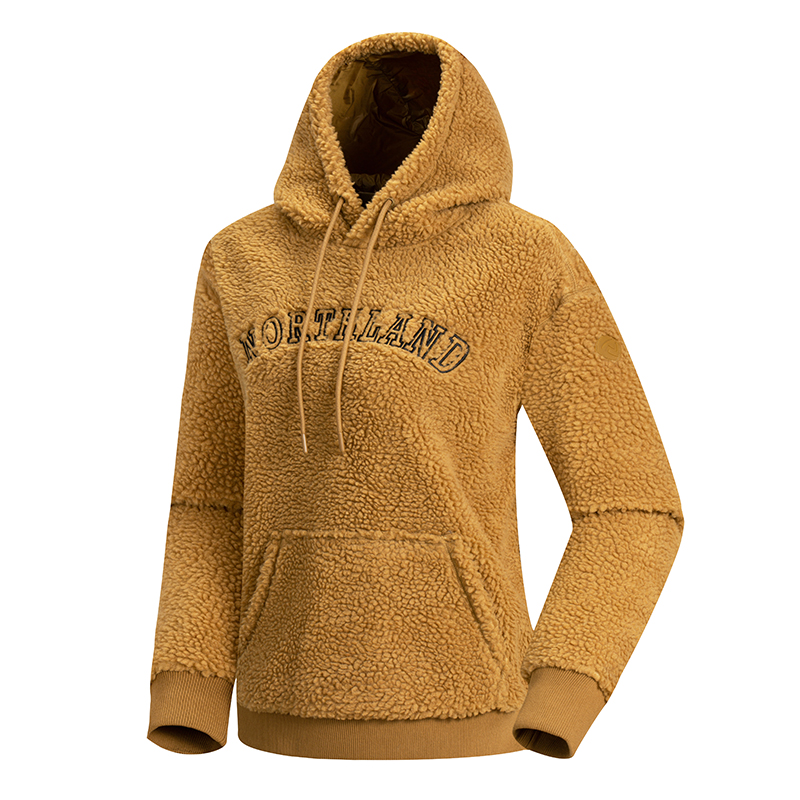 NORTHLAND Fleece Tops Women’s Hooded Moderate Regular