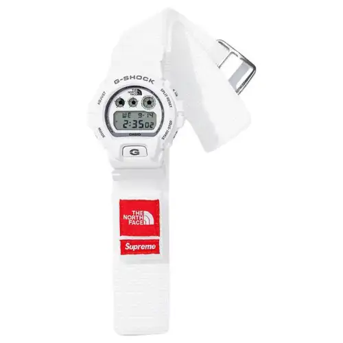 Supreme The North Face G SHOCK Watch Yellow