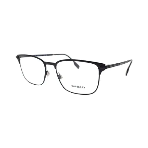 Burberry Alloy Browline Eyeglass Frames Men's