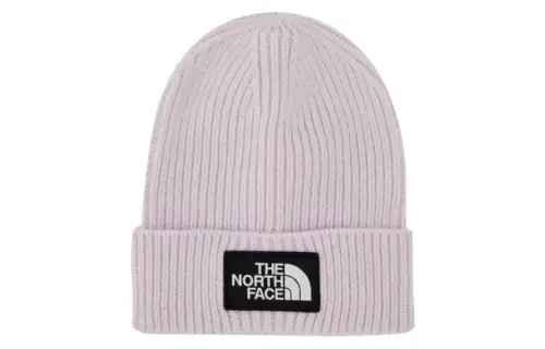 THE NORTH FACE Kids Logo patch Ribbed knit Beanie