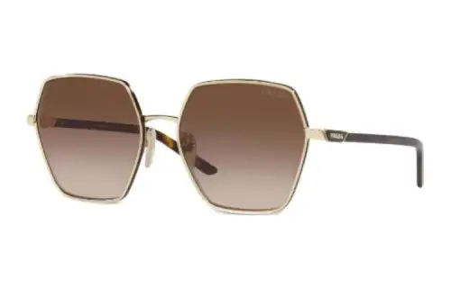 PRADA Sunglasses Women's Gold
