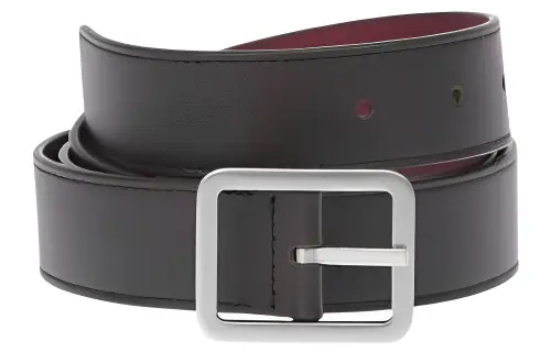 Bottega Veneta Cow Leather Belts Men's Black 3cm