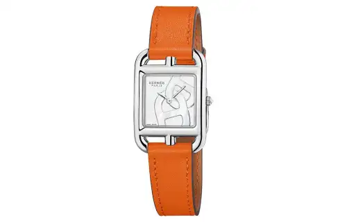 HERMES Wrist Watches Quartz Movement 31mm White Dial Women's