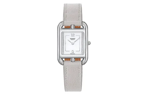 HERMES Cape Cod Wrist Watches Quartz Movement 31mm Gray Dial Women's