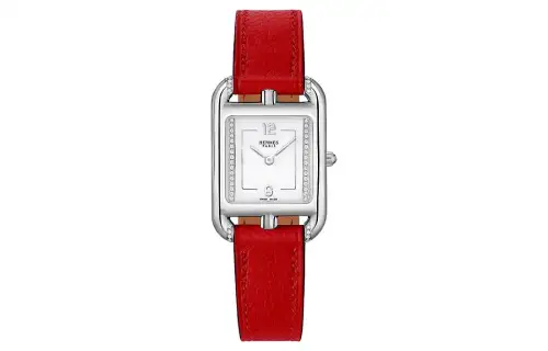 HERMES Cape Cod Wrist Watches Quartz Movement 31mm Silver Dial Women's