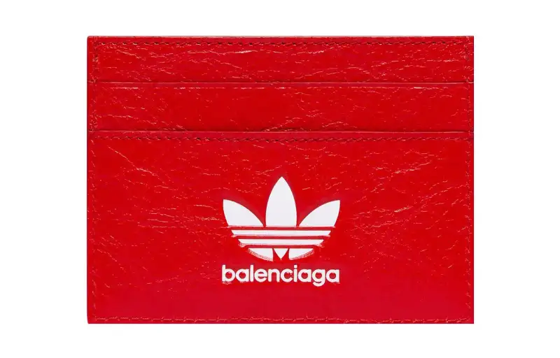 Balenciaga X Adidas Card Holder Red