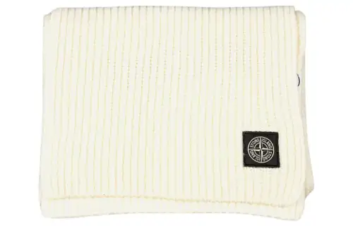 Stone Island logo-patch scarf
