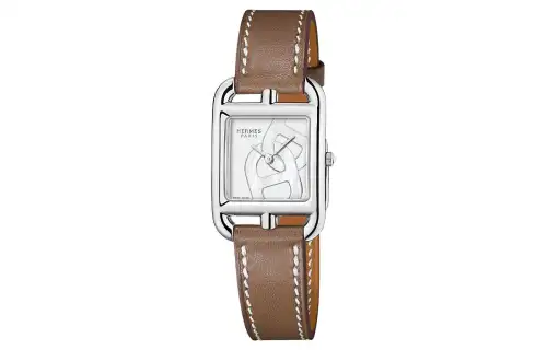 HERMES Cape Cod Wrist Watches Quartz Movement Silver Dial Women's