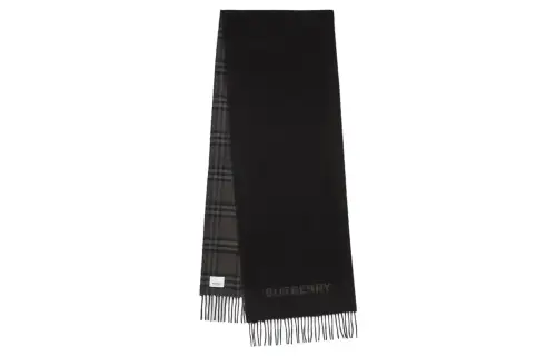 【Previous Season】Vintage Check reversible cashmere scarf