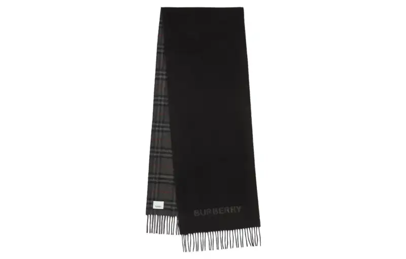 【Previous Season】Vintage Check reversible cashmere scarf