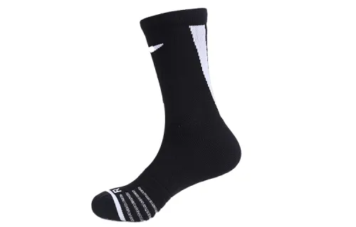 LiNing Li Ning cba basketball players professional actual combat thickened high-top mid-tube socks universal for men and women black
