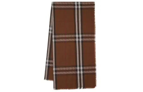 Burberry Silk Knit Scarves Unisex